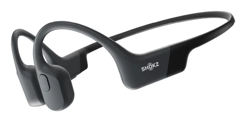 Shokz Openrun Black Open-Ear Sports Headset With USB-C Chargi