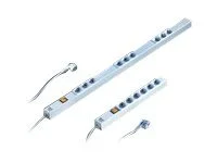 SCHROFF 48,26cm Leiste mit Wippschalter