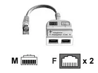 TELEGÄRTNER T-Adapter Ausgang 10Base-T