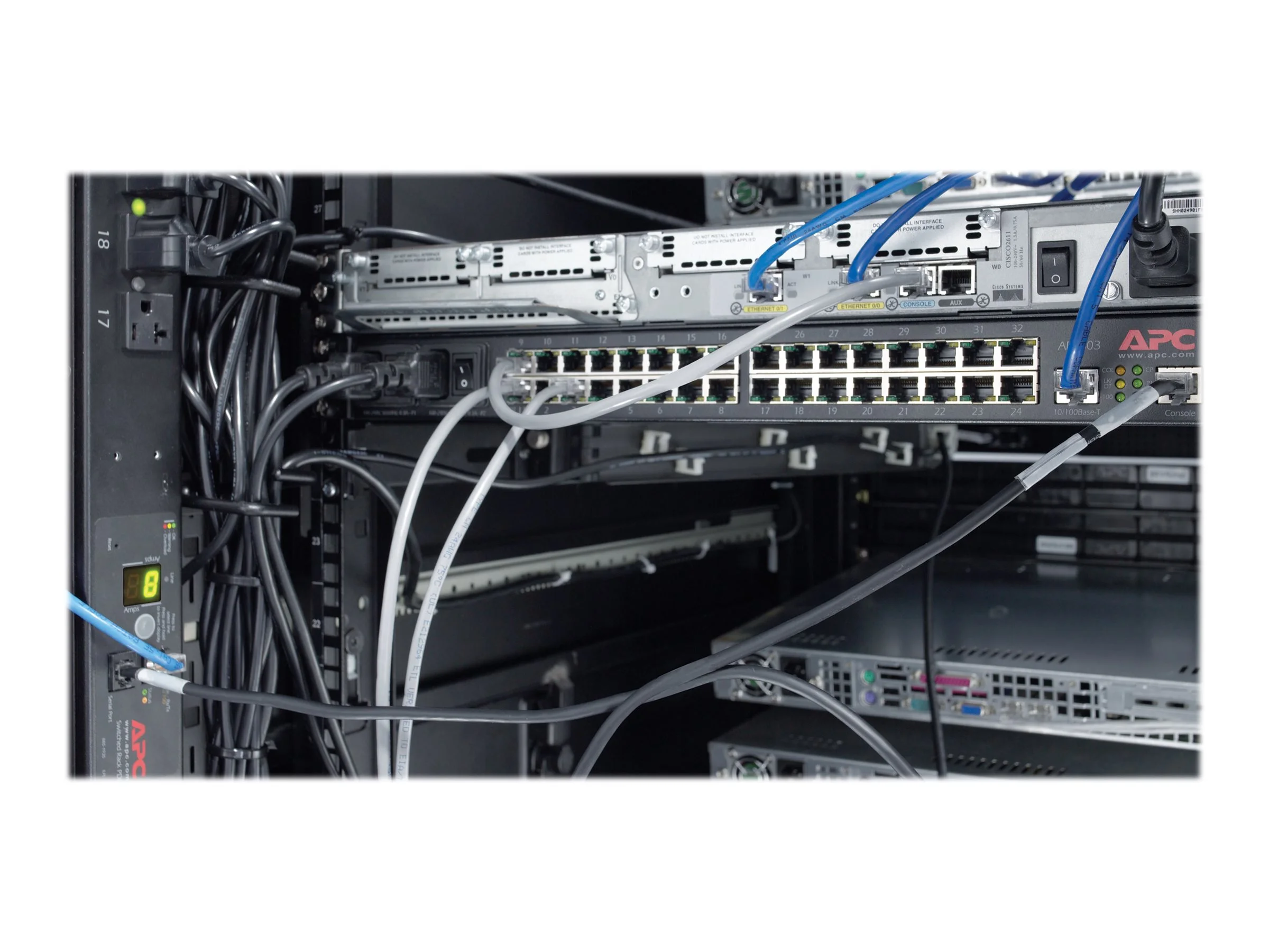 APC vertical cable management channel