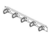 CONTEG 48,26cm Kabelführung 1 HE mit 5