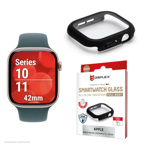 Displex Full Body Apple Series 10 42MM Schwarz
