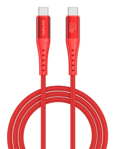 USB-C Kabel Primecord 60W 15M Rot