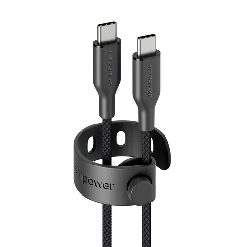 Racing 60W USB-C to USB-C Cable USB 2.0 2M Space Black
