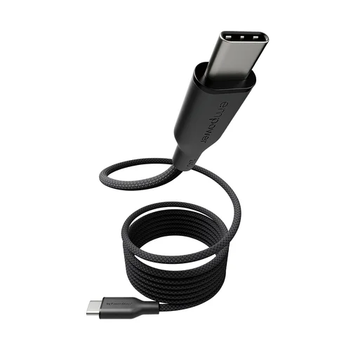Magnetic 240W USB-C to USB-C Cable USB 2.0 1.5M Space Black