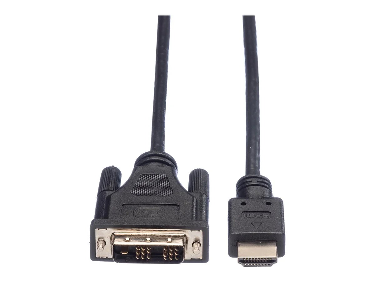 ROLINE Kabel DVI 18+1 ST - HDMI ST 5m