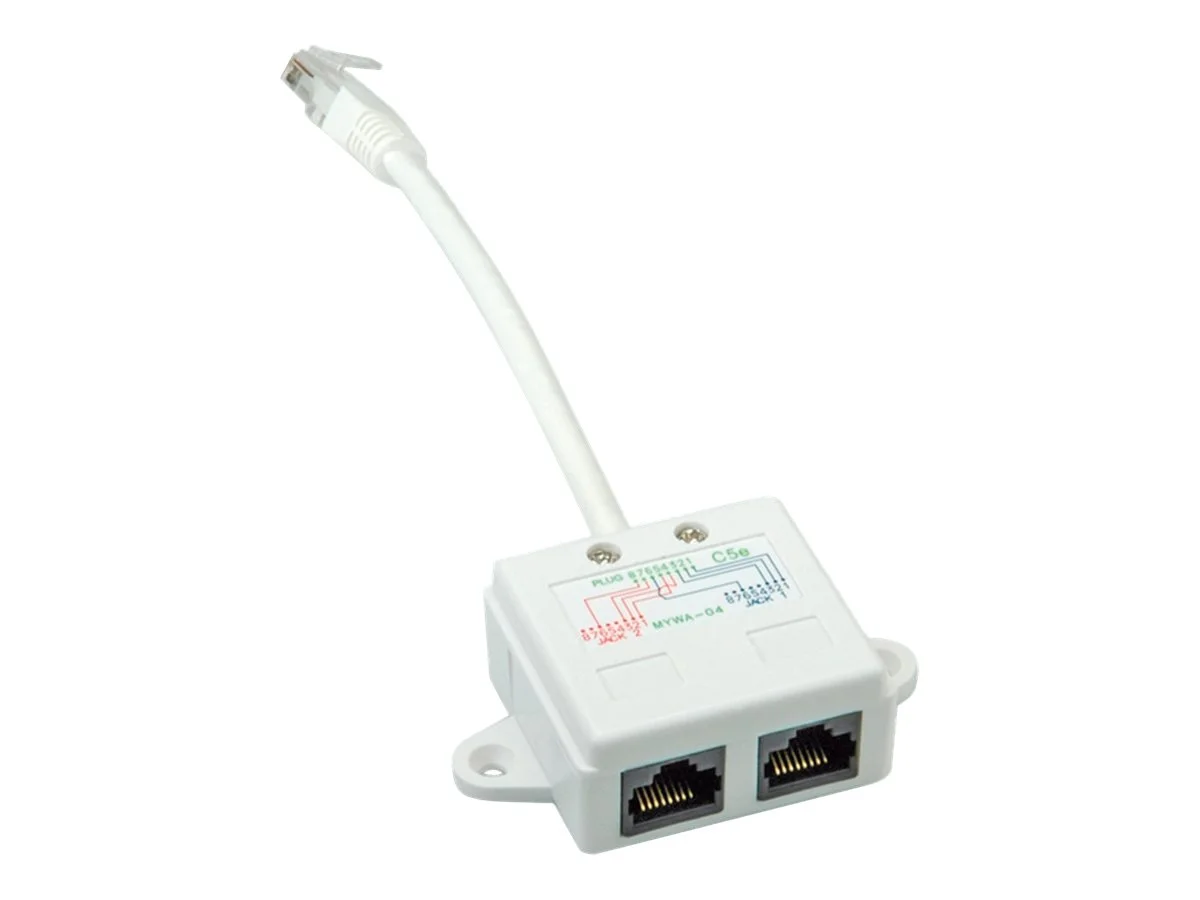 VALUE T-Adapter Kat.5e Class D UTP