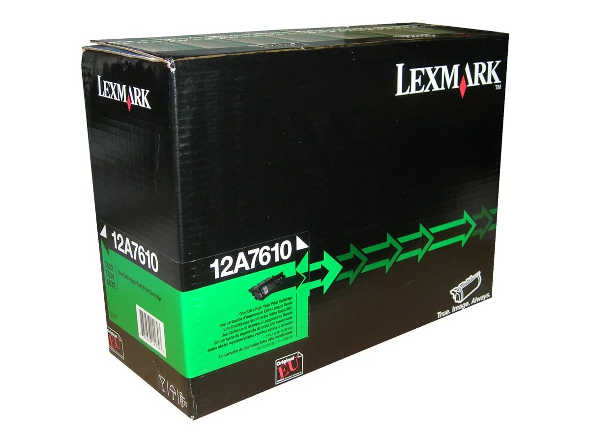 LEXMARK Toner schwarz fuer T632 T634