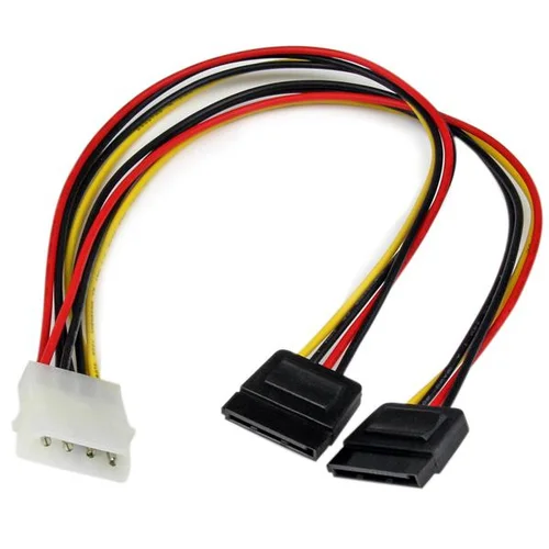 12LP4 to 2X SATA Power Ycable .