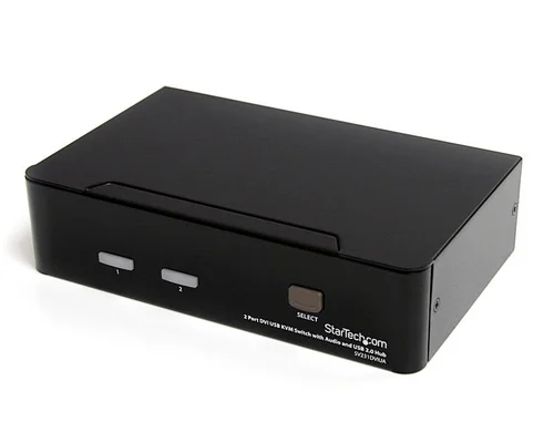 2 Port DVI USB KVM Switch in