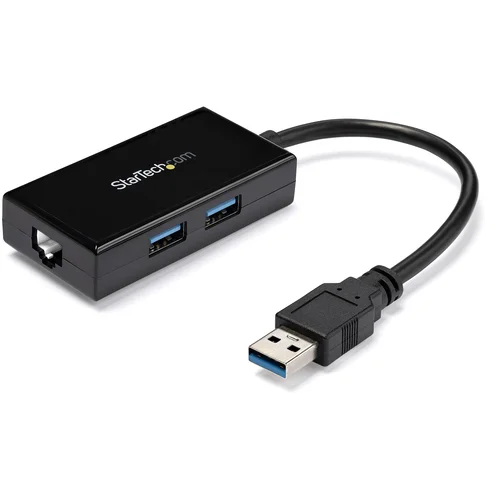 USB 3.0 Network Adapter + Hub in