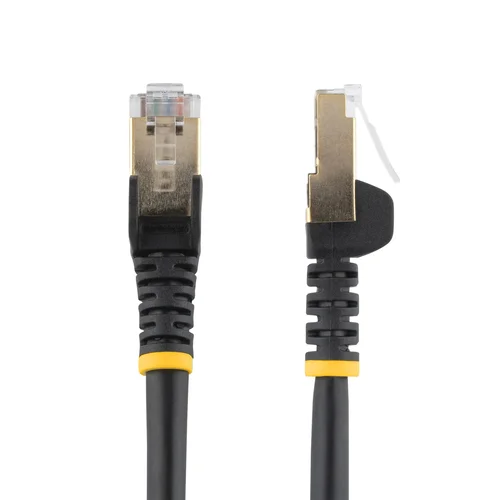 Patch Cable CAT6A 3M Black STP 10GBIT/S M/M Snagless