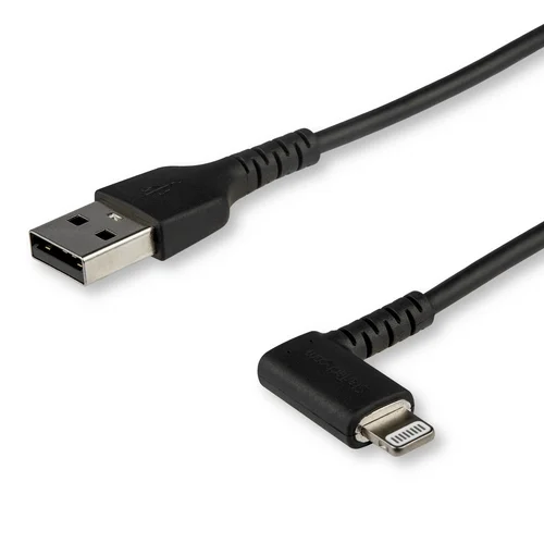 Angled Lightning to USB Cable .