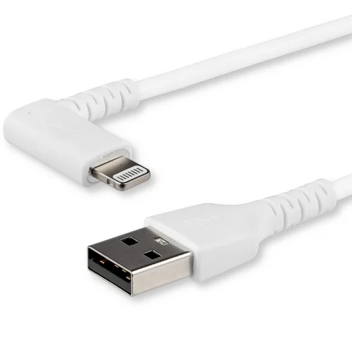 Angled Lightning to USB Cable .
