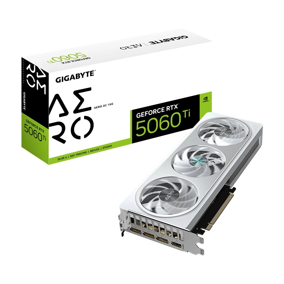 Giga VGA 16GB RTX5060TI Aero-OC 16G 3xDP/HDMI Geforce RTX 5060 TI Aero OC 16G