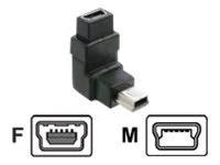 DELOCK Adap USB-B mini 5pin St/Bu 90Ggew