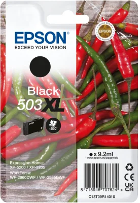 Epson 503XL Druckerpatrone 1 Stück(e) Original Hohe (XL-) Ausbeute Schwarz