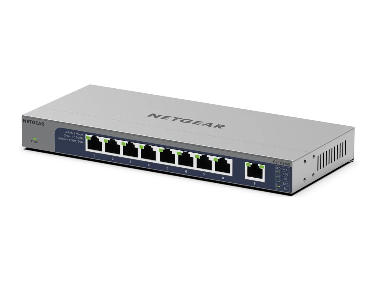NETGEAR 8PT GIG UM +1P 10G Switch