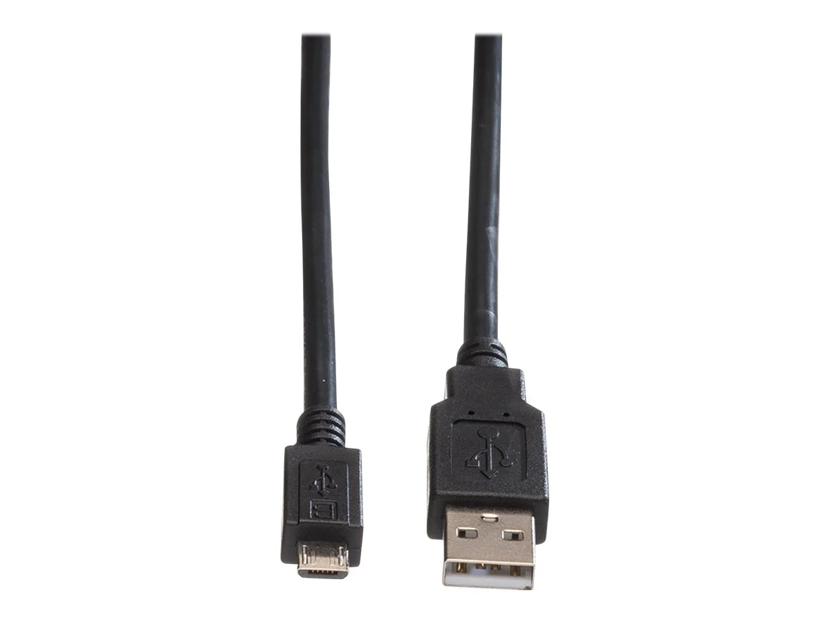 ROLINE USB 2.0 Kabel USB A ST MicroUSB B
