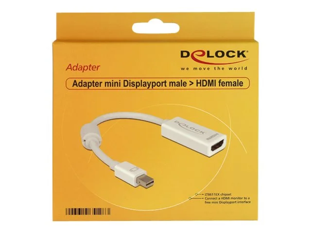 DELOCK Adap Displayport-St mini >HDMI-Bu