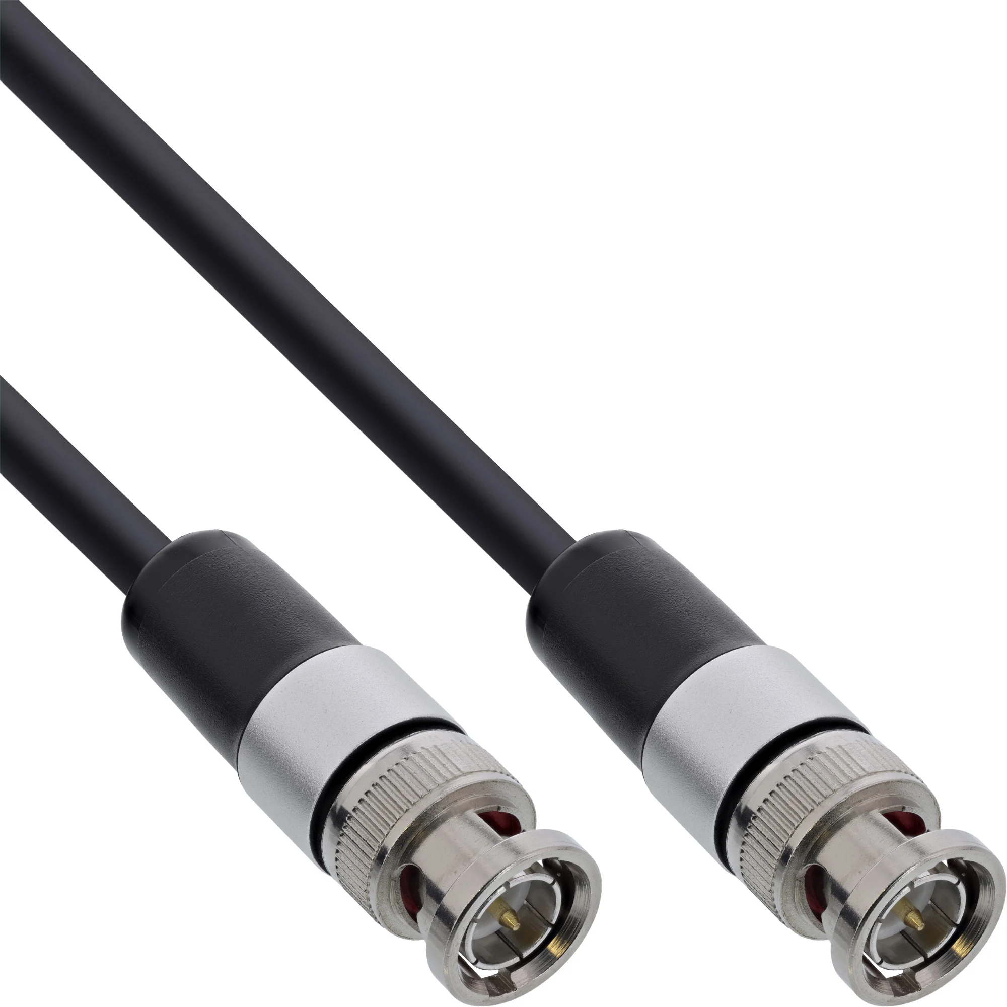 InLine® BNC Videokabel, 12G-SDI, 4K60Hz, 75 Ohm, 1m