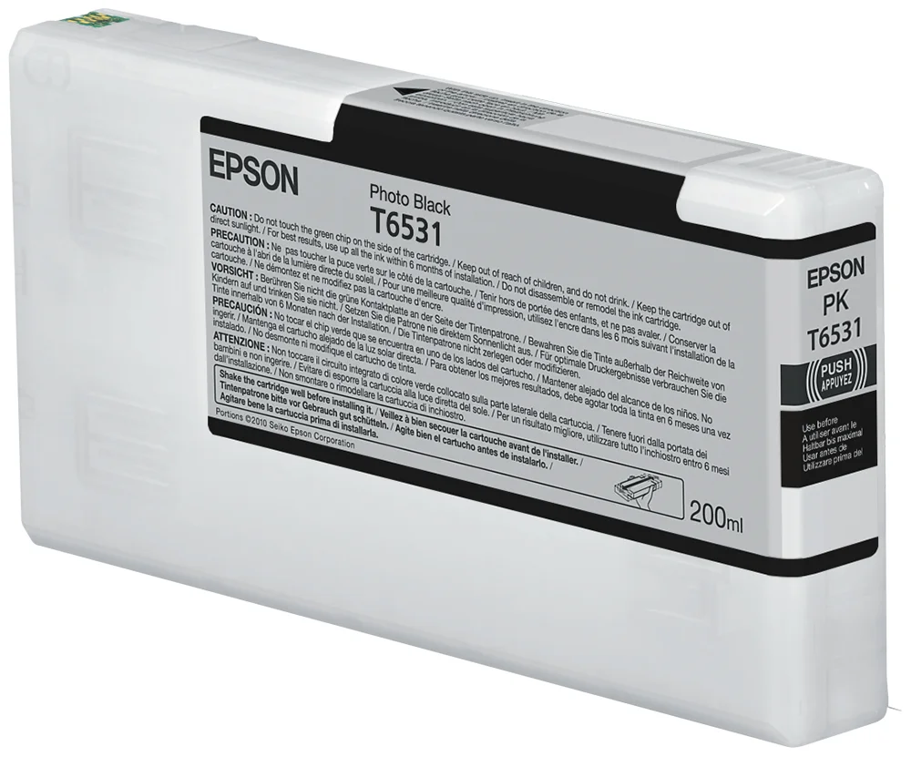 Epson T6531 Photo Black-Tintenpatrone (200 ml)