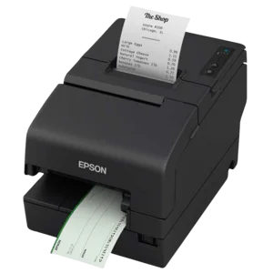 Epson TM-H6000VI, Cutter, MICR, USB, RS232, Ethernet, OPOS, schwarz