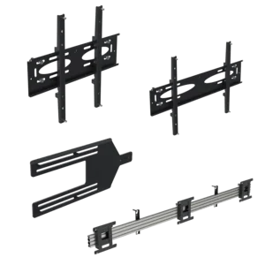 Ergonomic Solutions Feste Wandhalterung für Bildschirme von 32" bis 65" (VESA 200 bis VESA 400)