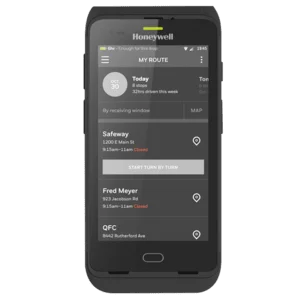 Honeywell CT40, 2D, 12,7cm (5''), warm-swap, BT (5.0), WLAN, 4G, NFC, Android, GMS