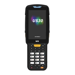 M3 Mobile US30, 2D, SE58, 10,5cm (4''), Num., hot-swap, BT, WLAN, NFC, Android, schwarz