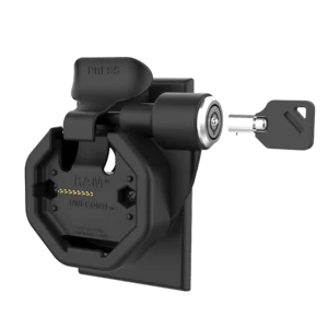 RAM Mounts GDS Uni-Conn Wand-Ladestation mit PoE (Power over Ethernet) - Magnetisch - RJ45-Anschluss - Hellgrau