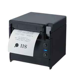 Seiko RP-F10, 8 Punkte/mm (203dpi), Cutter, USB-Host, Ethernet, schwarz