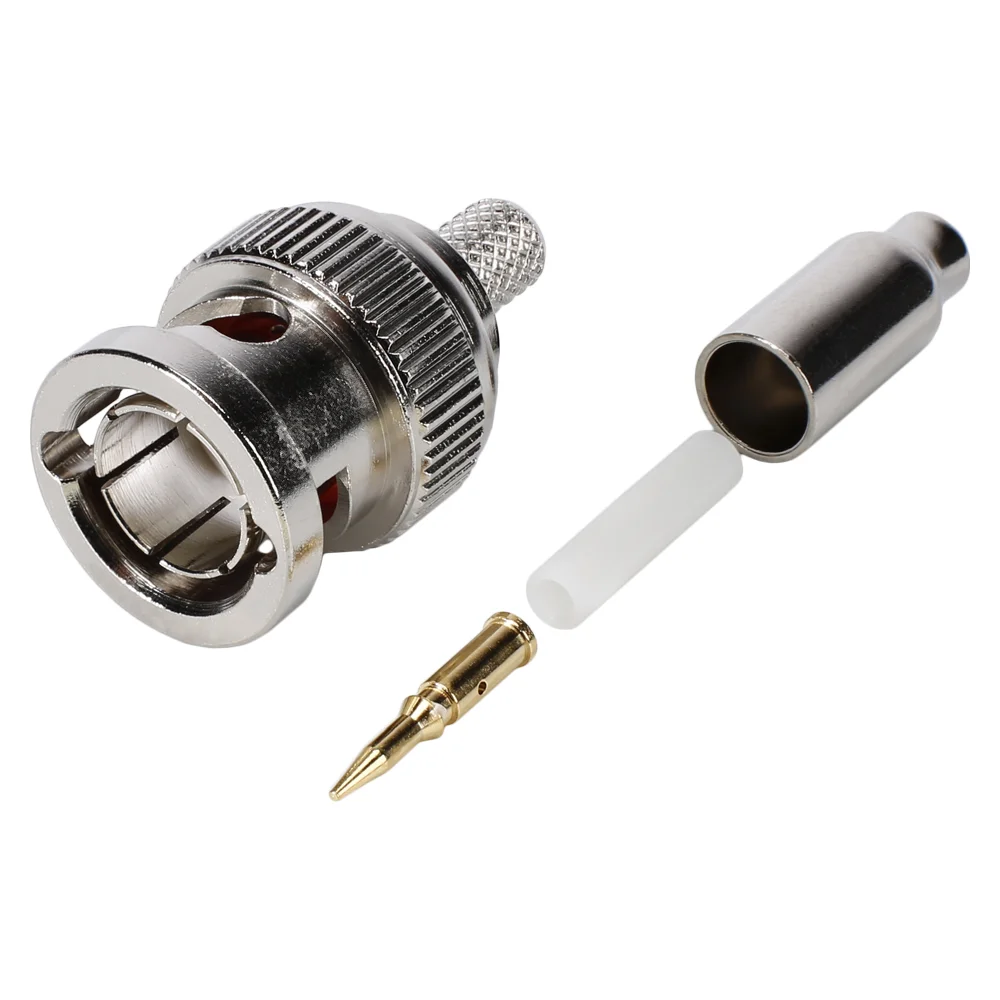 BNC-Crimpstecker 75 Ohm 0.3mm/1.8mm