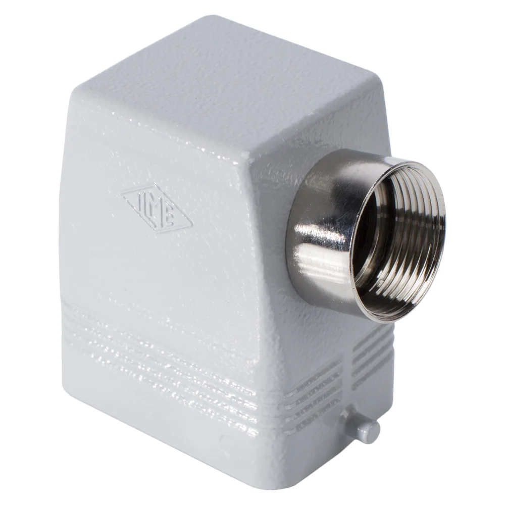 Tüllengehäuse mit 2 Bolzen hoch/abgewin.