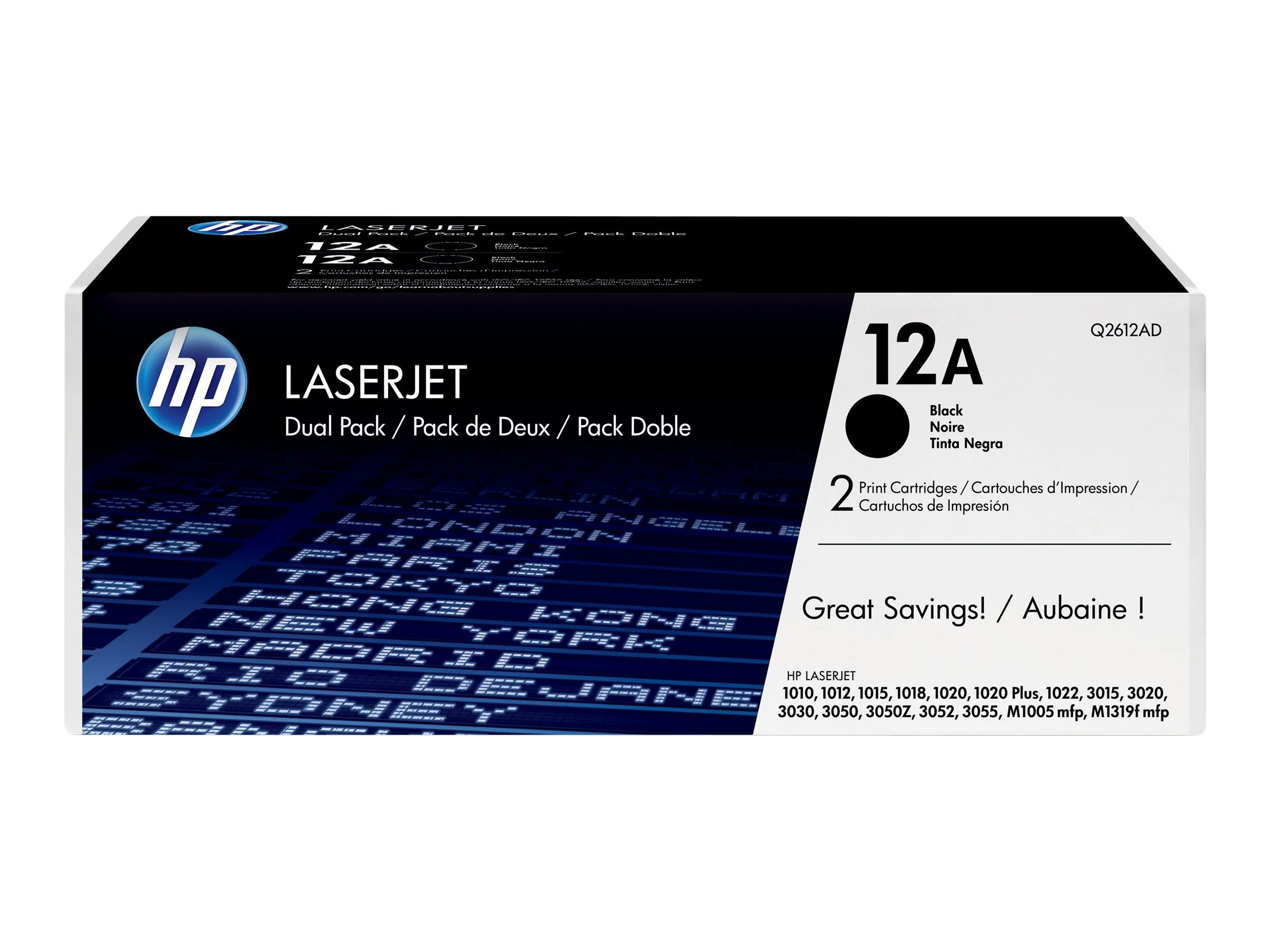HP Toner 12A schwarz 2-pack HV