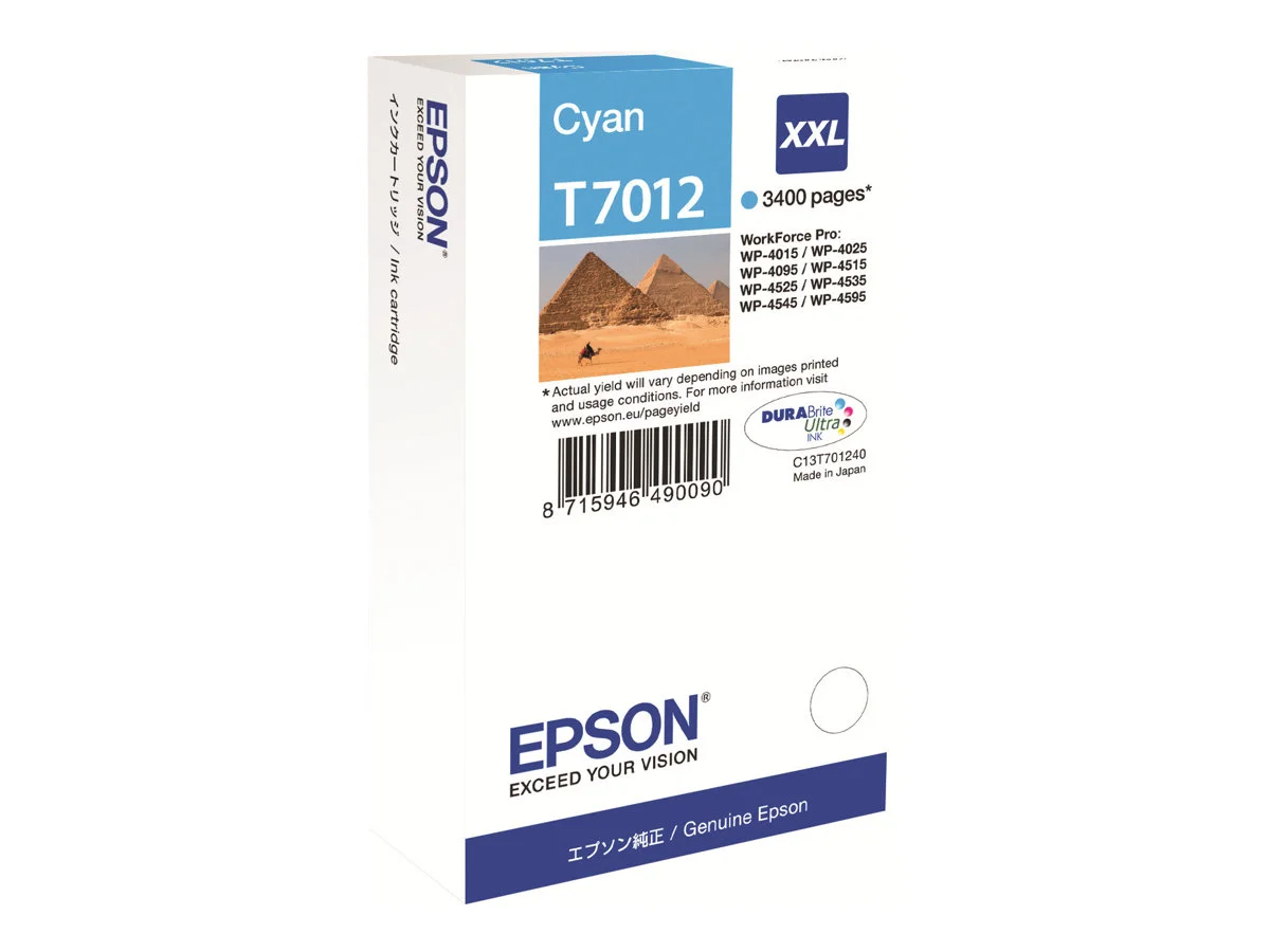 EPSON 1LB WP4000/4500 ink cartridge cyan