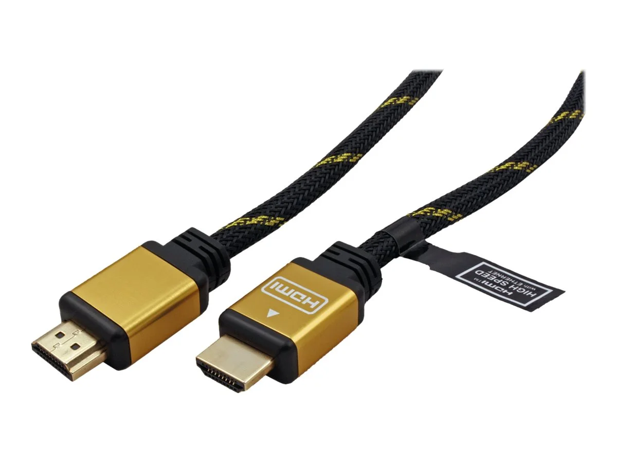 ROLINE GOLD HDMI Kabel mit Ethernet 5m