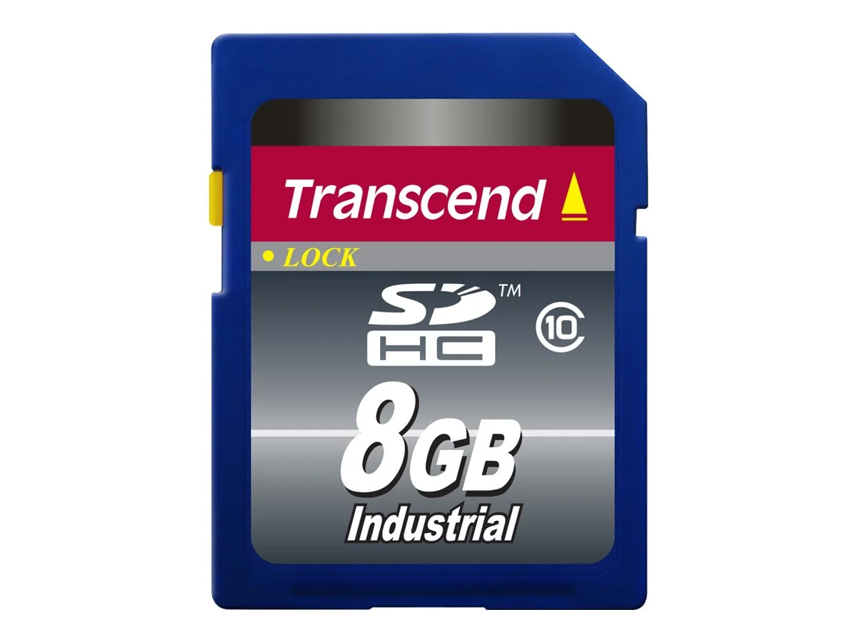TRANSCEND 8GB SDHC Card Cl10 IND.