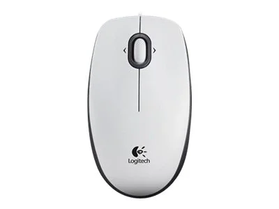 LOGI B100 Optical Mouse White USB OEM