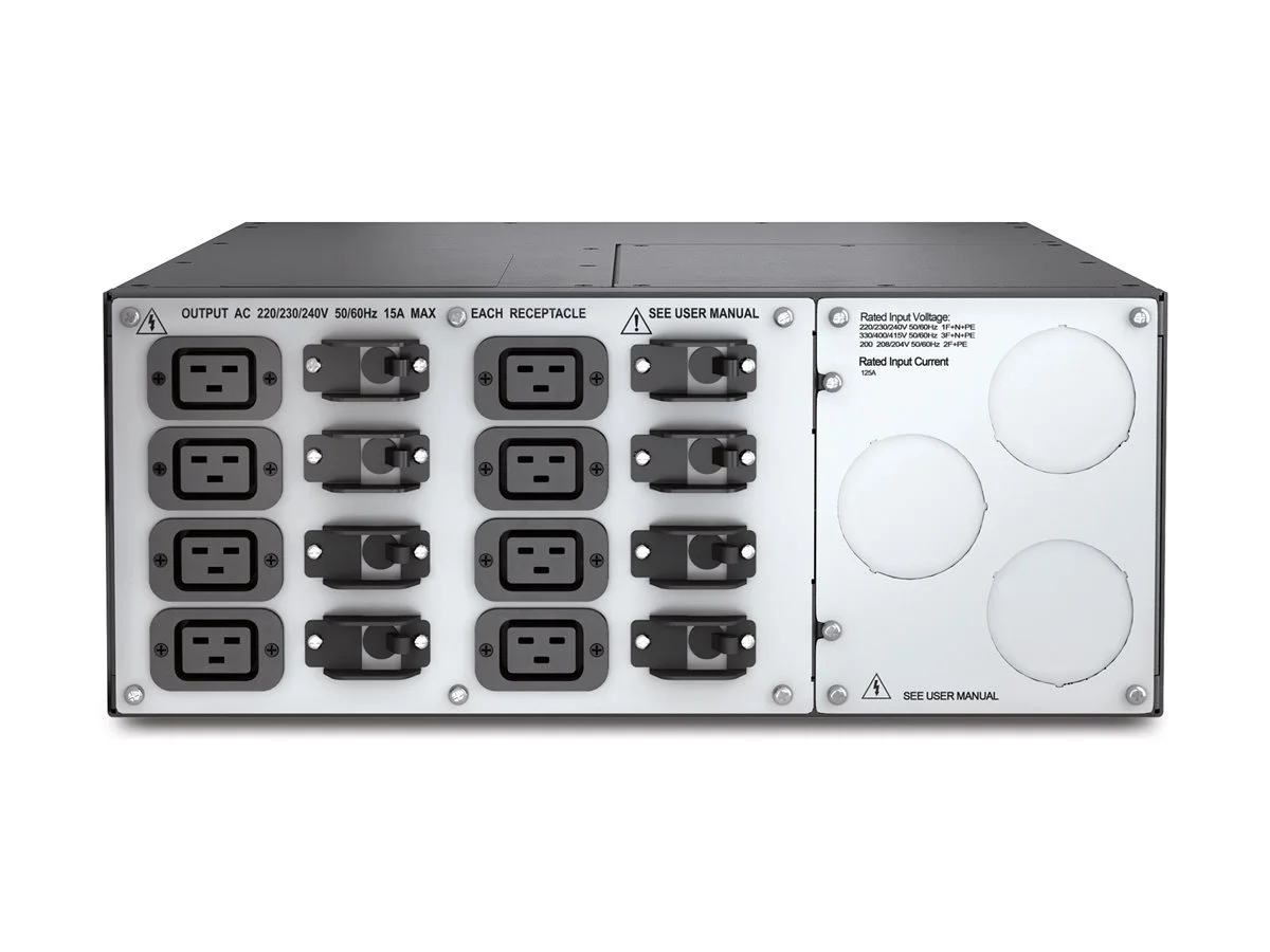 APC Service Bypass Panel 230V 125A