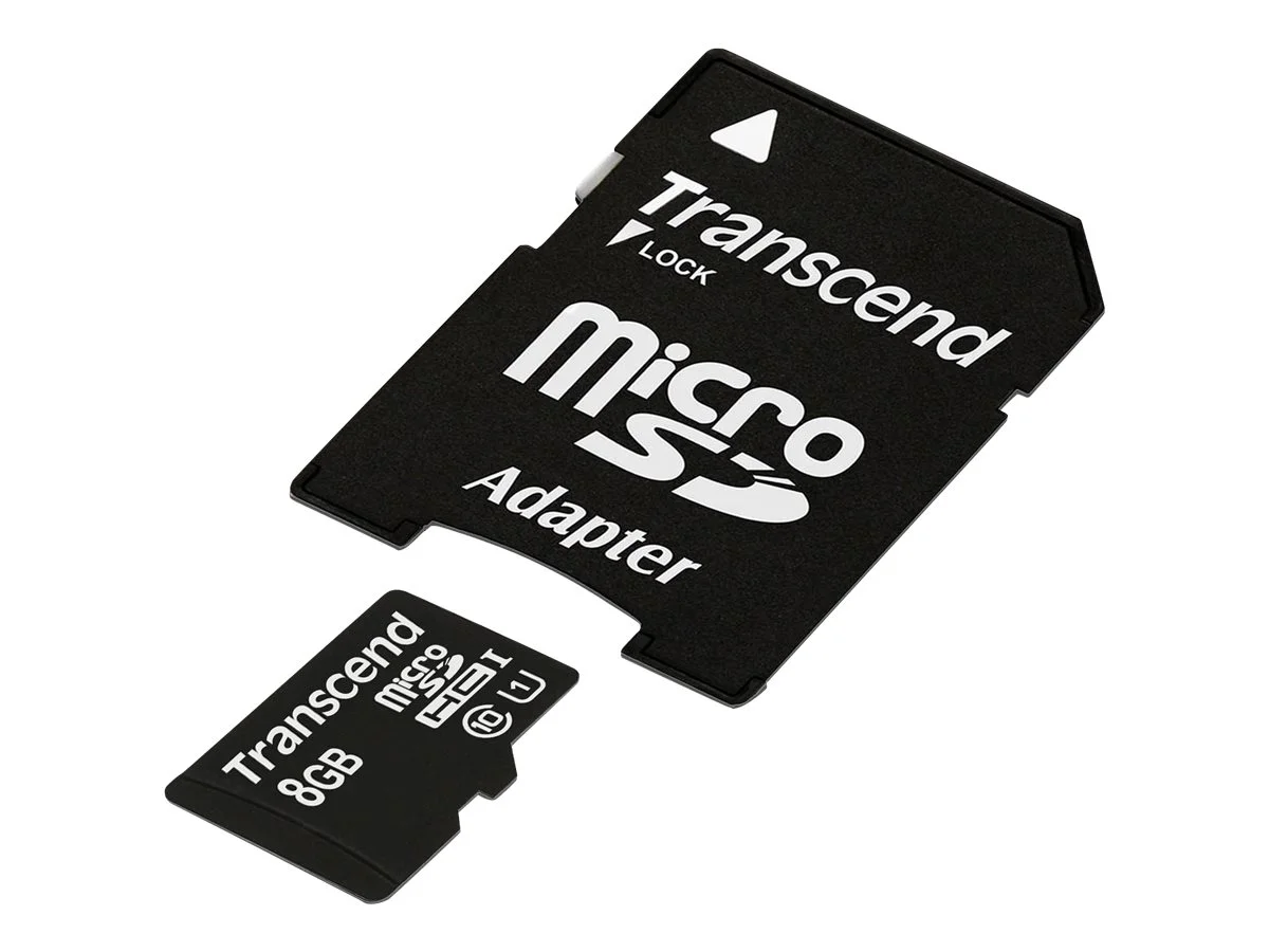 TRANSCEND Premium 8GB microSDHC UHS-I