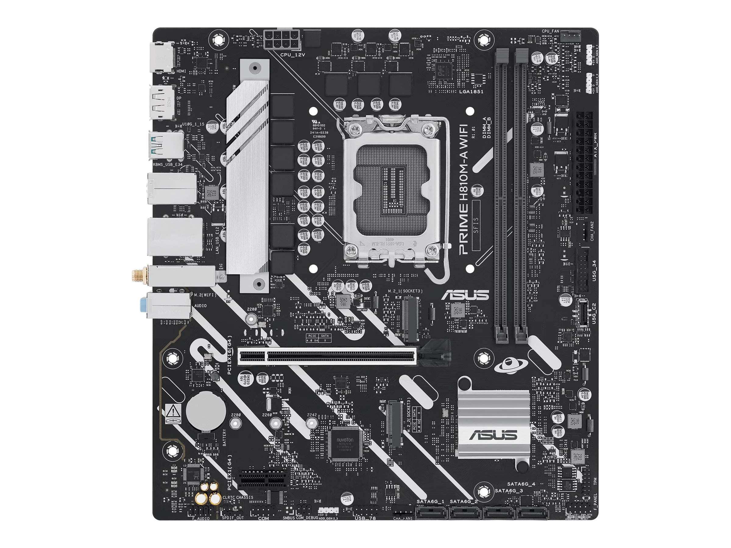 ASUS PRIME H810M-A WIFI LGA1851 DDR5 MB