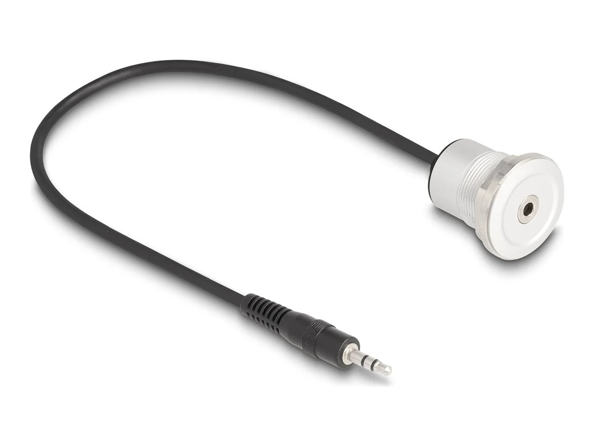 DELOCK Klinke 3,5 mm 3 Pin Einbaubuchse