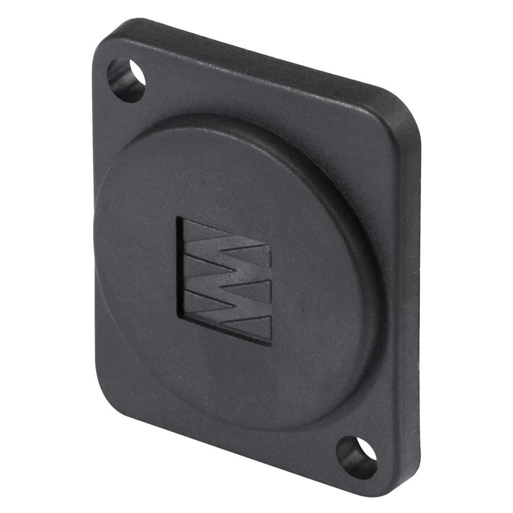XLR Blinddeckel mit Sommer cable-Logo