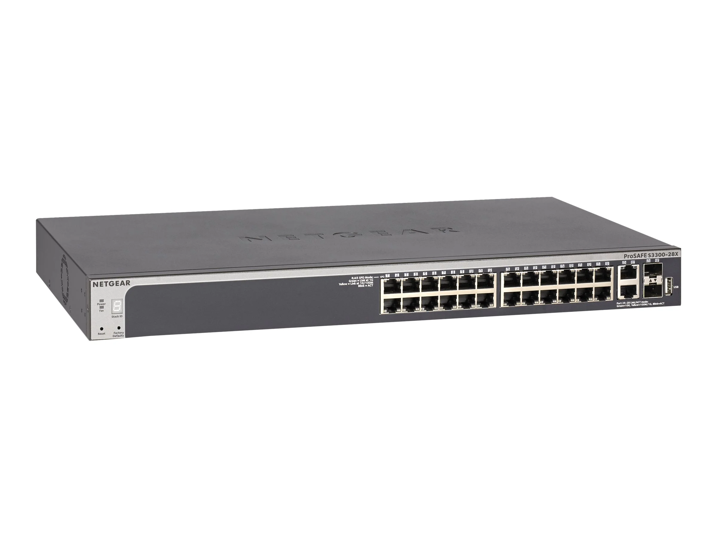 NETGEAR 24P GE Smart Switch W/10G SFP+