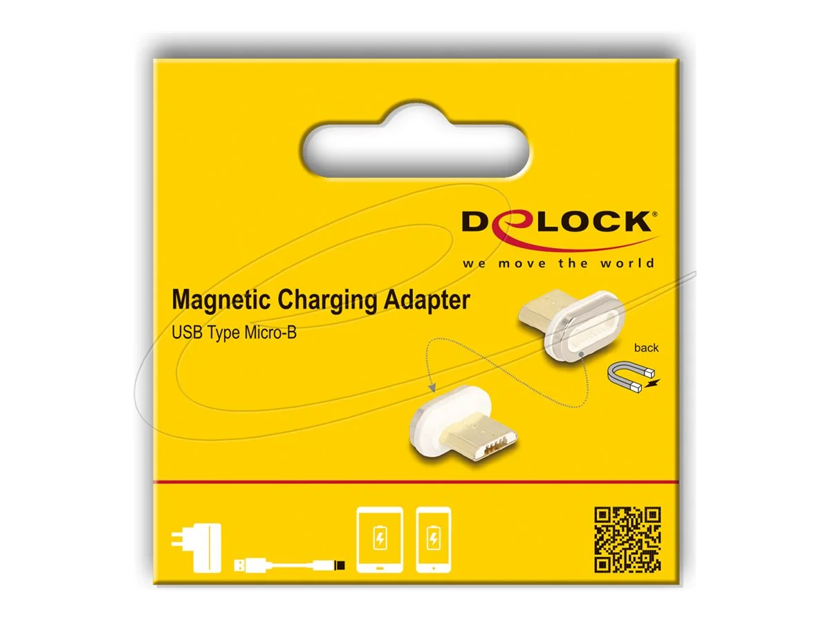DELOCK Magnetischer Adapter USB Typ Micr