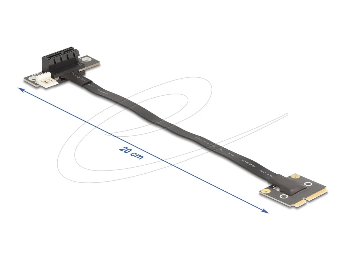 DELOCK Adapter Mini PCIe zu PCIe 3.0 x1
