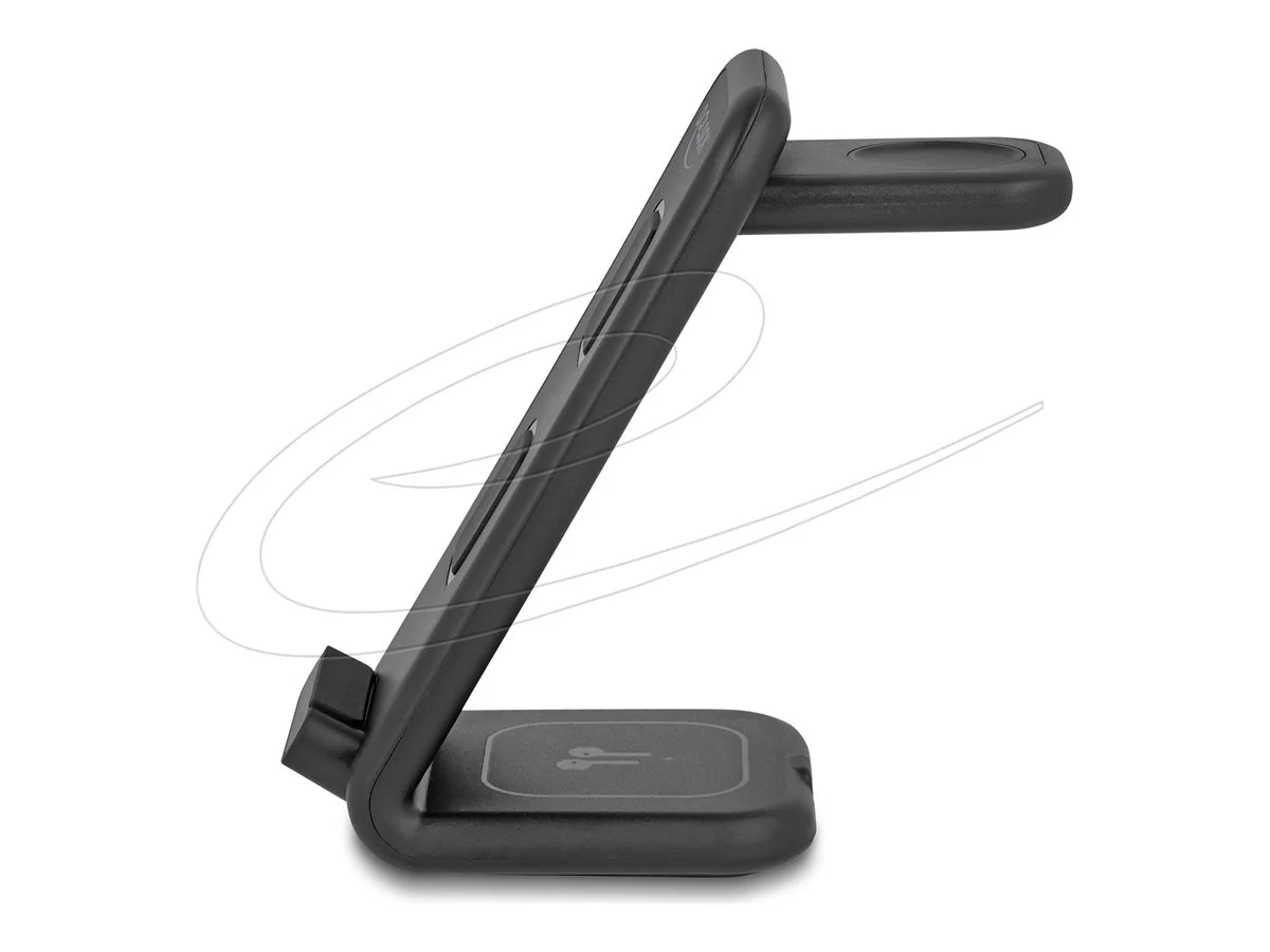 DELOCK Wireless Charger 3 in 1mit 2 Lad
