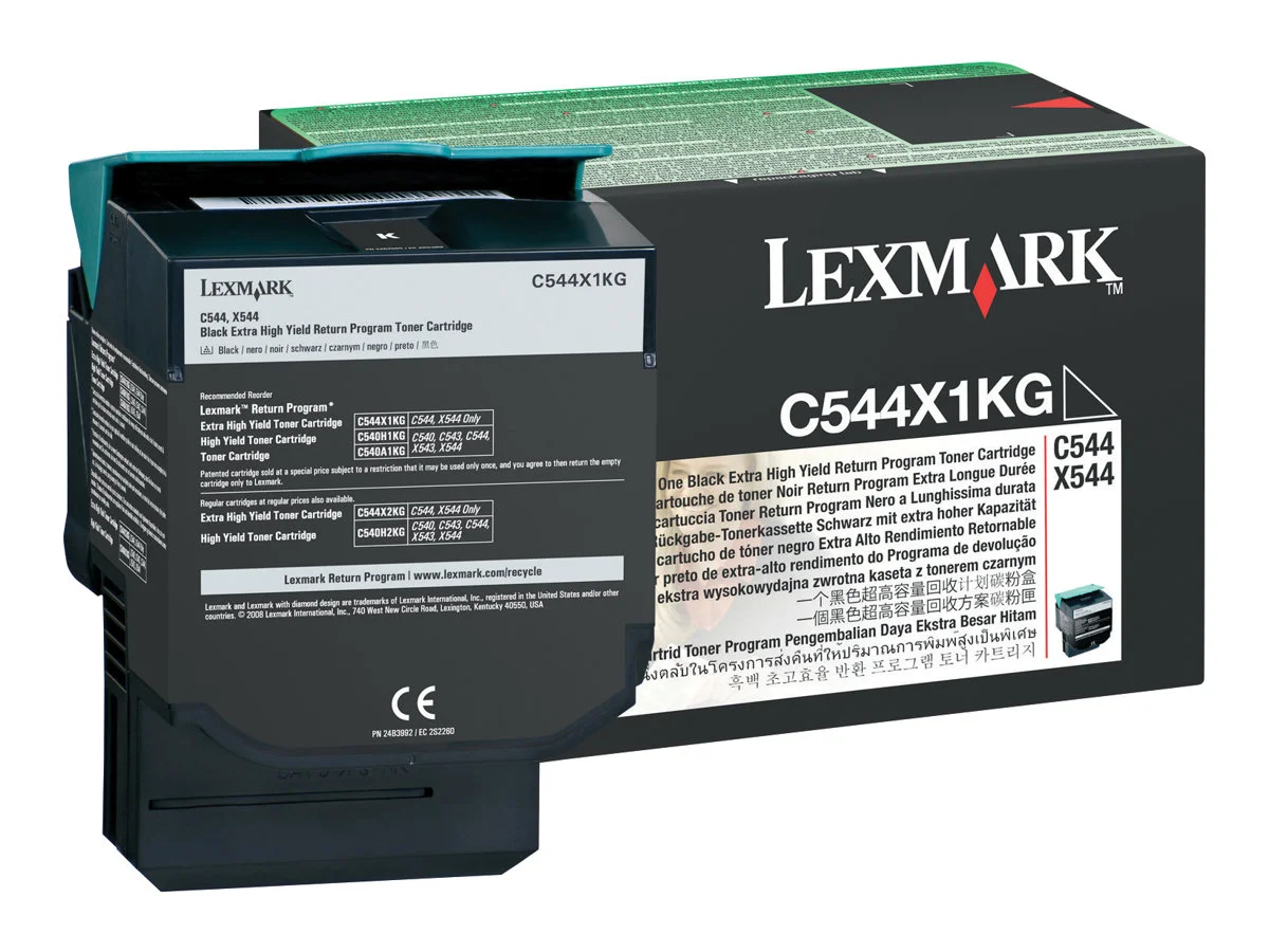 LEXMARK PB Toner schwarz C544 6000Seiten