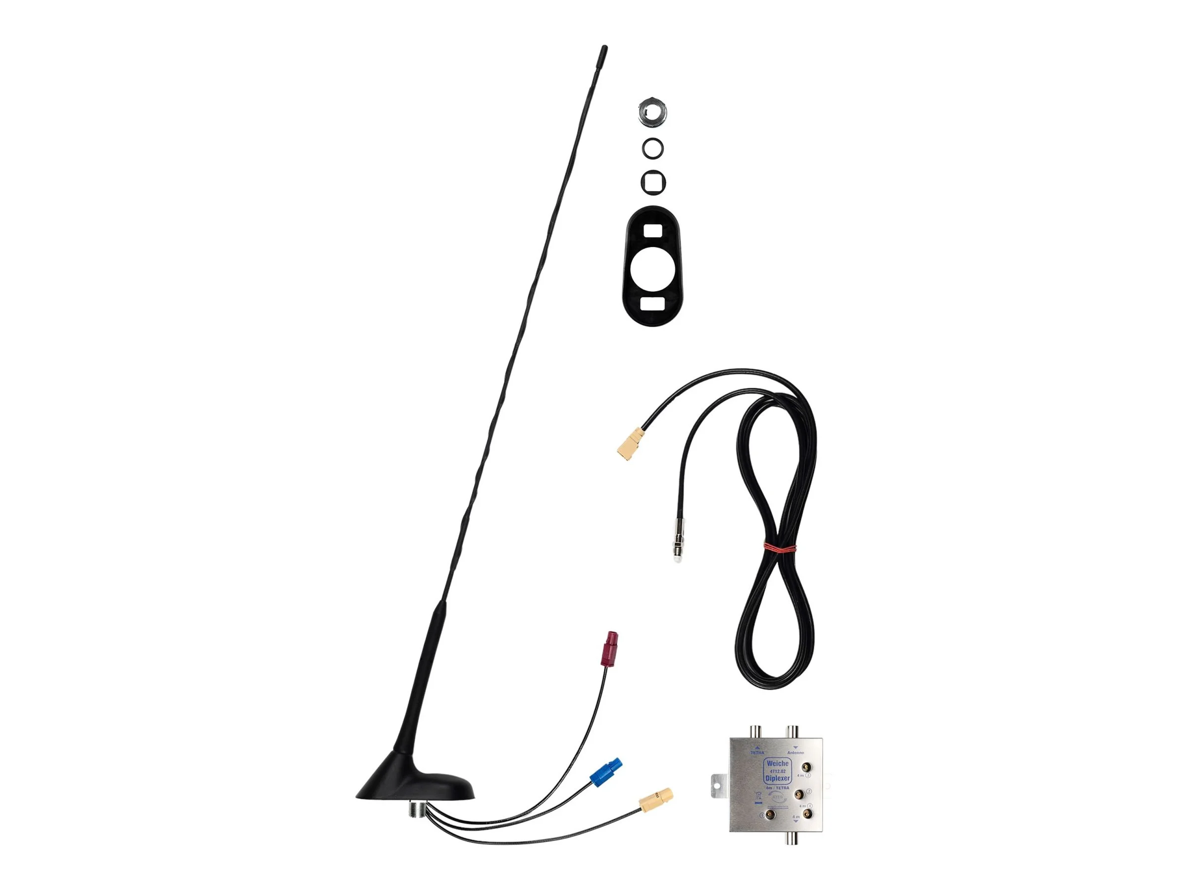PUC ATTB Kombiflexantenne 4m/ TETRA 3dB